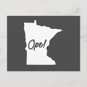 Carte postale Minnesota Ope