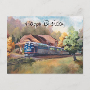 Carte Postale Minnesota Zephyr Train Anniversaire