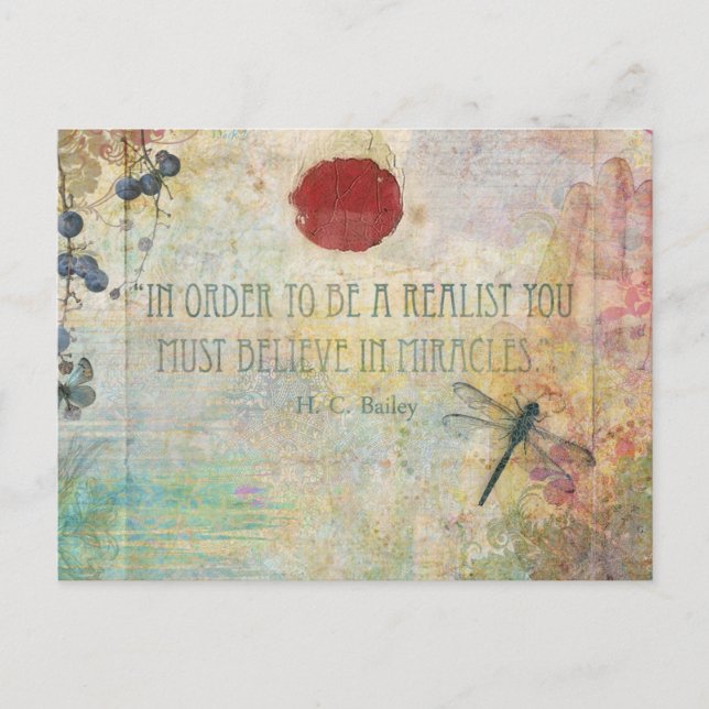 Carte postale Miracle (Devant)