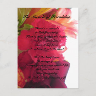 Carte postale Miracle of Friendship