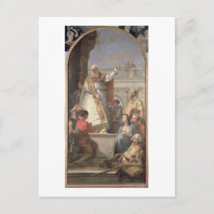 Carte Postale Miracle of St. Patrick, c.1746 (huile sur toile)