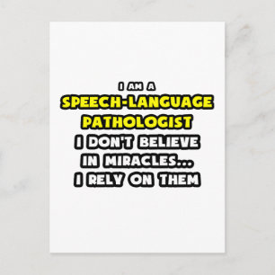 Carte Postale Miracles et orthophonistes
