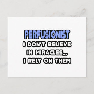 Carte Postale Miracles et perfusionnistes