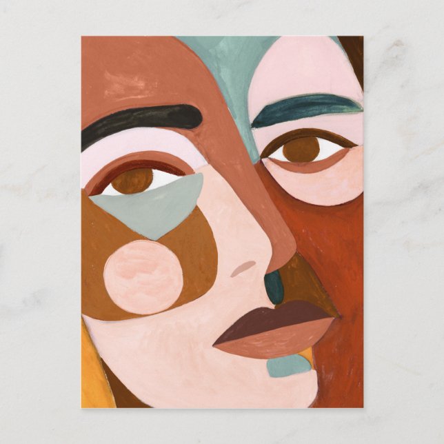 Carte Postale Mise à jour de la face géographique (Devant)