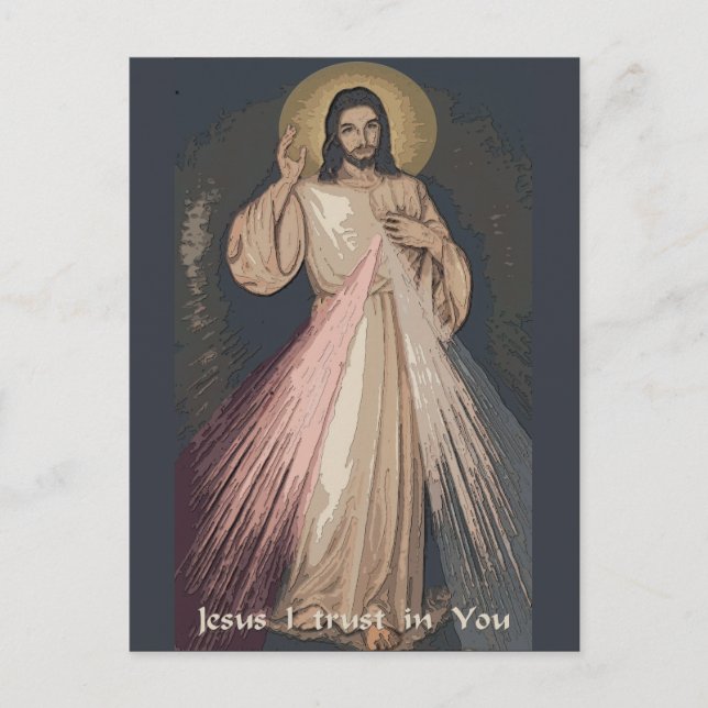 Carte Postale Miséricorde divine (Devant)