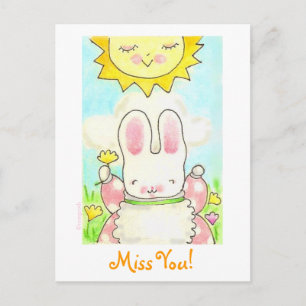 Carte Postale Miss You !