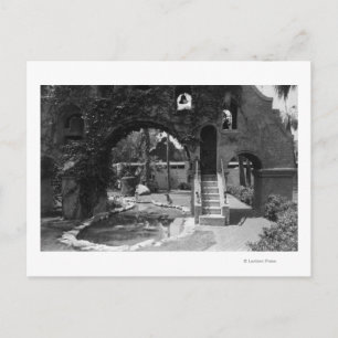 Carte Postale Mission Inn Courtyard of Riverside, CA Photograph