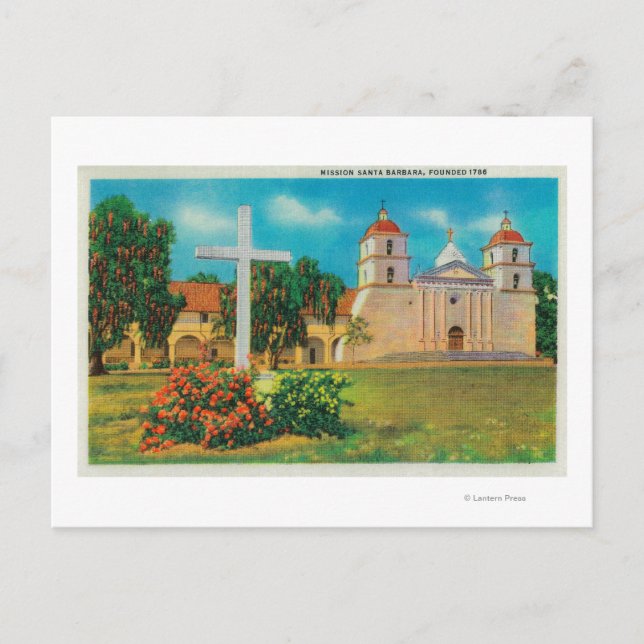 Carte Postale Mission Père Noël Barbara View (Devant)