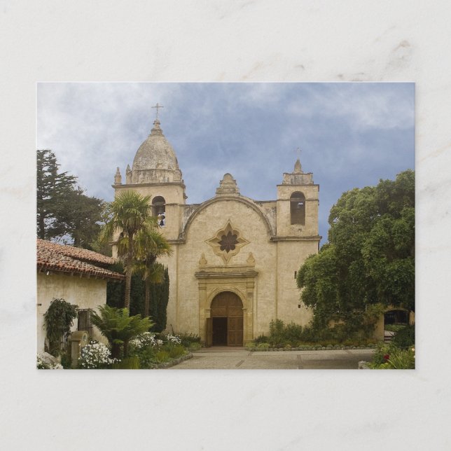 Carte Postale Mission San Carlos Borromeo de Carmelo (Devant)