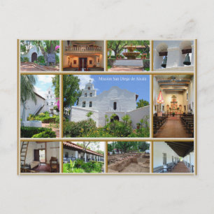 Carte Postale Mission San Diego