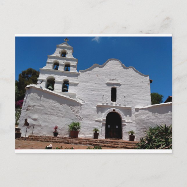 Carte Postale Mission San Diego (Devant)