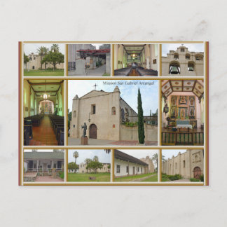 Carte Postale Mission San Gabriel