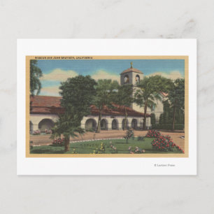 Carte Postale Mission San Juan Bautista, Californie