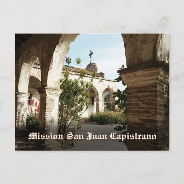 Carte Postale Mission San Juan Capistrano (Devant)