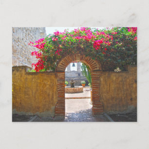 Carte Postale Mission San Juan Capistrano Courtyard Archway