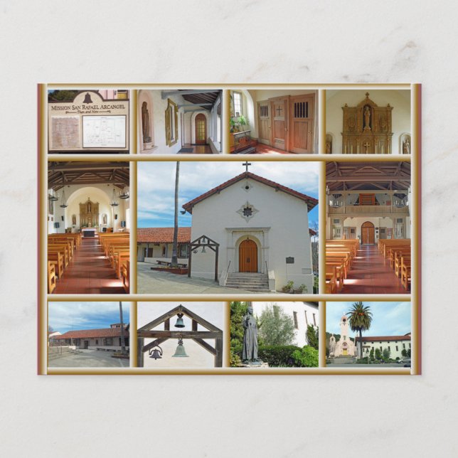 Carte Postale Mission San Rafael (Devant)