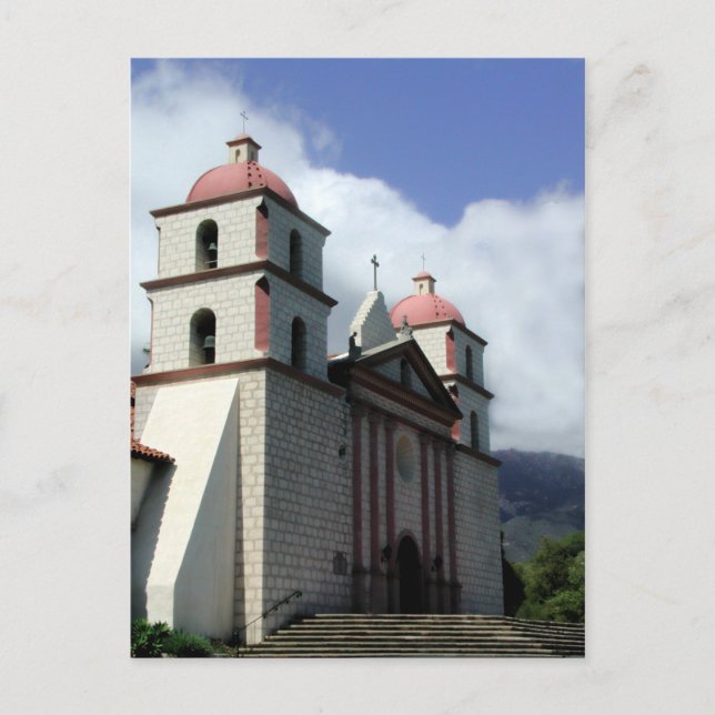 Carte Postale Mission Santa Barbara (Devant)
