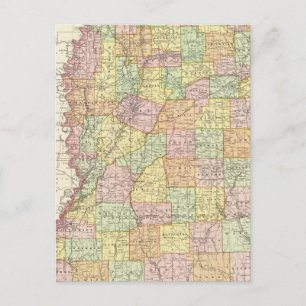 Carte Postale Mississippi