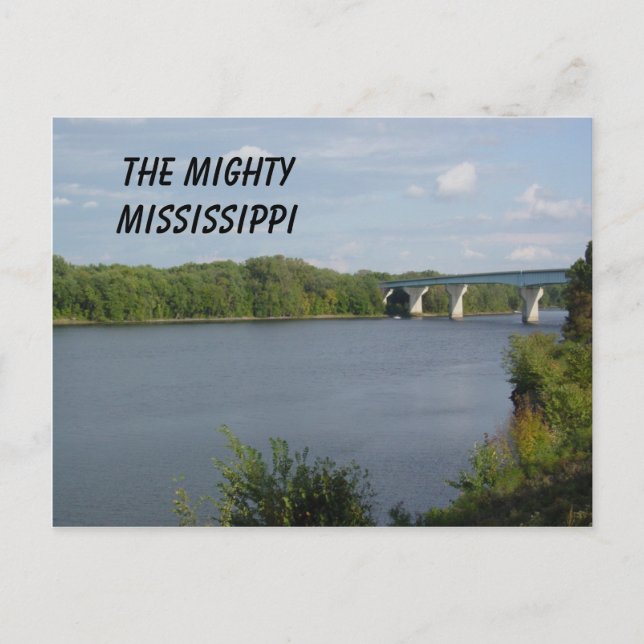 Carte Postale Mississippi (Devant)
