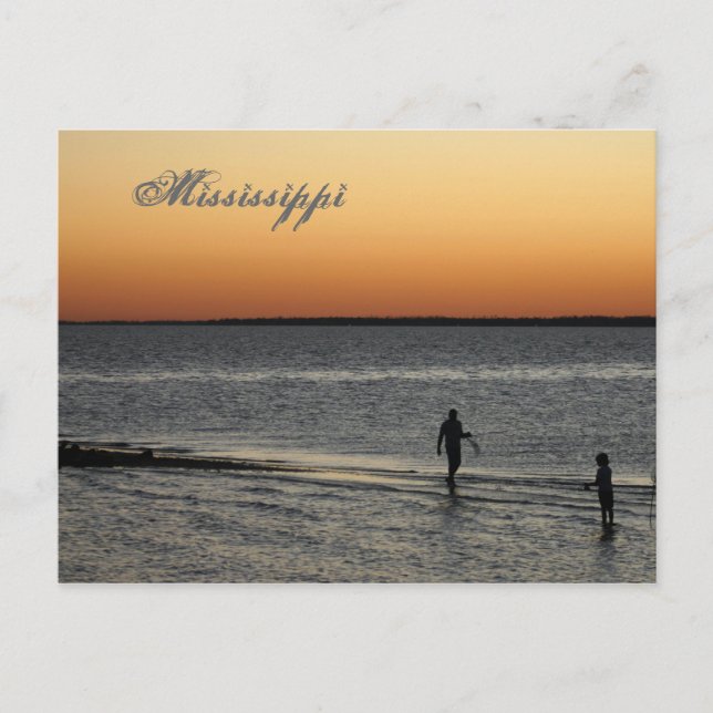 Carte postale Mississippi (Devant)