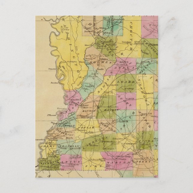 Carte Postale Mississippi 4 (Devant)