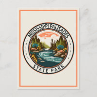 Mississippi Palisades State Park Badge Illinois