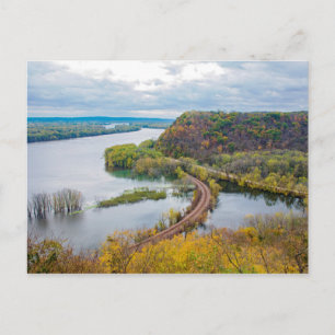 Carte postale Mississippi River et Wooooooooty Blu