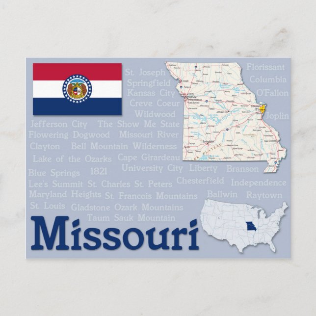 Carte postale "Missouri" (Devant)