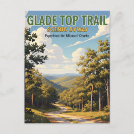Carte Postale Missouri Glade Top Trail Pittoresque Byway Travel