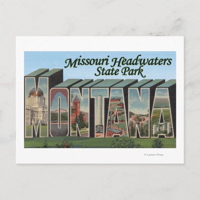 Carte Postale Missouri Headwaters Park, Montana (Devant)