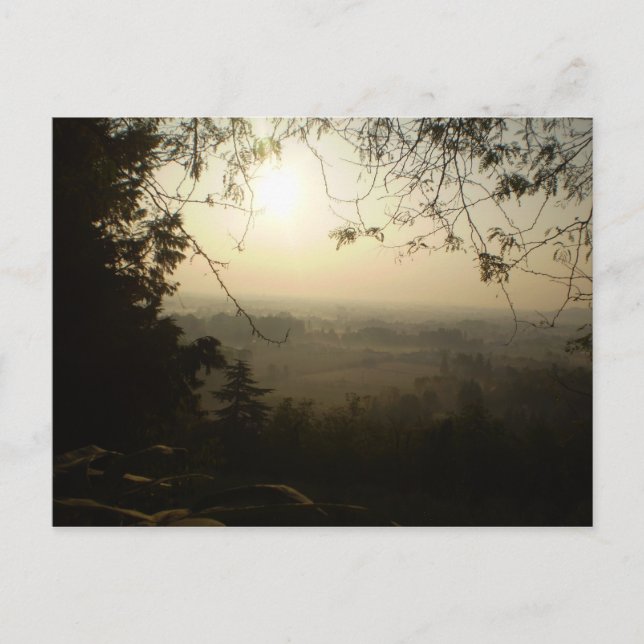 Carte Postale Misty Morning à Vicenza (Devant)