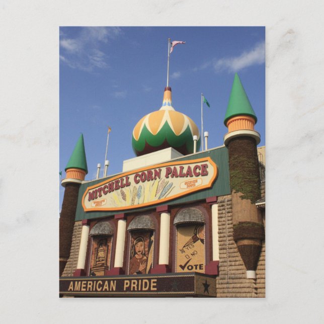 Carte Postale Mitchell Corn Palace (Devant)