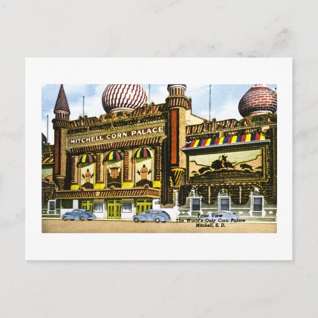 Carte Postale Mitchell Corn Palace, Mitchell, Dakota du Sud (Devant)