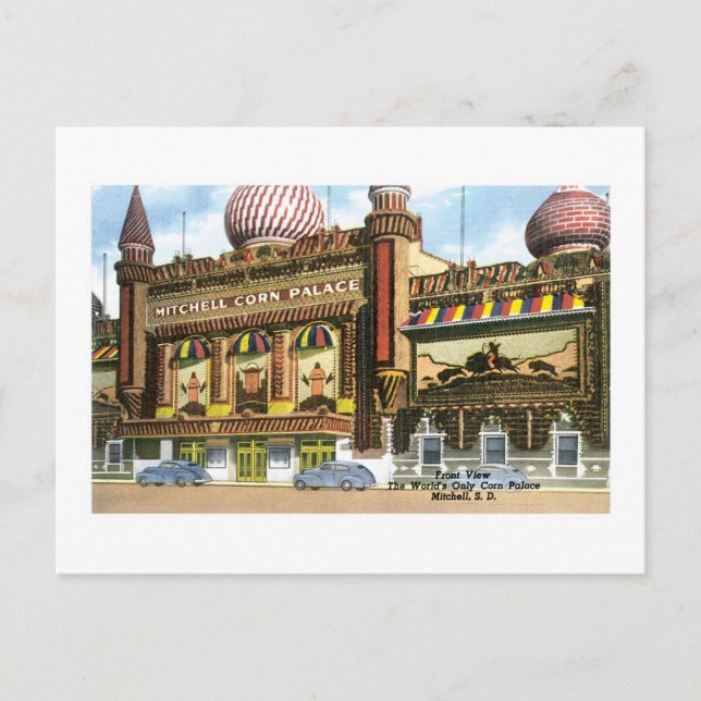 Carte Postale Mitchell Corn Palace, Mitchell, SD (Devant)