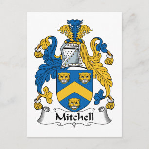 Carte Postale Mitchell Family Crest