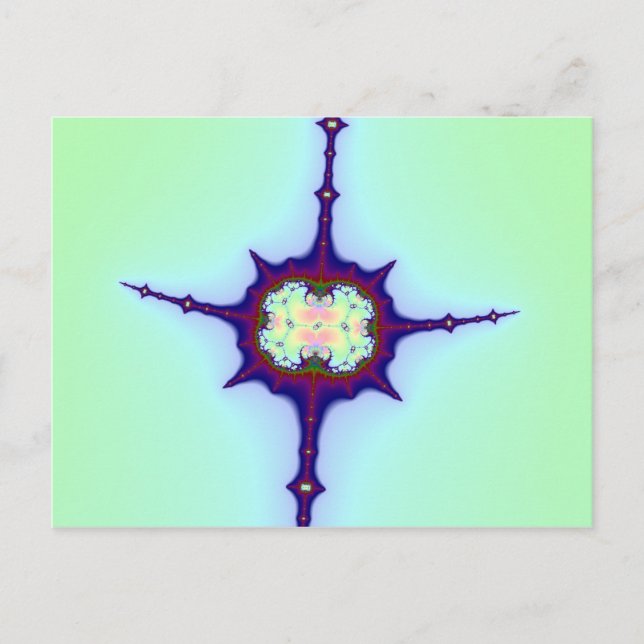 Carte Postale Mitose Fractal (Devant)