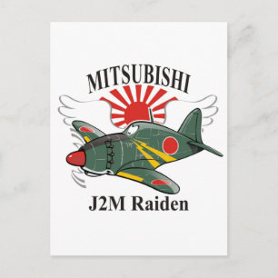 Carte Postale mitsubishi J2M Raiden
