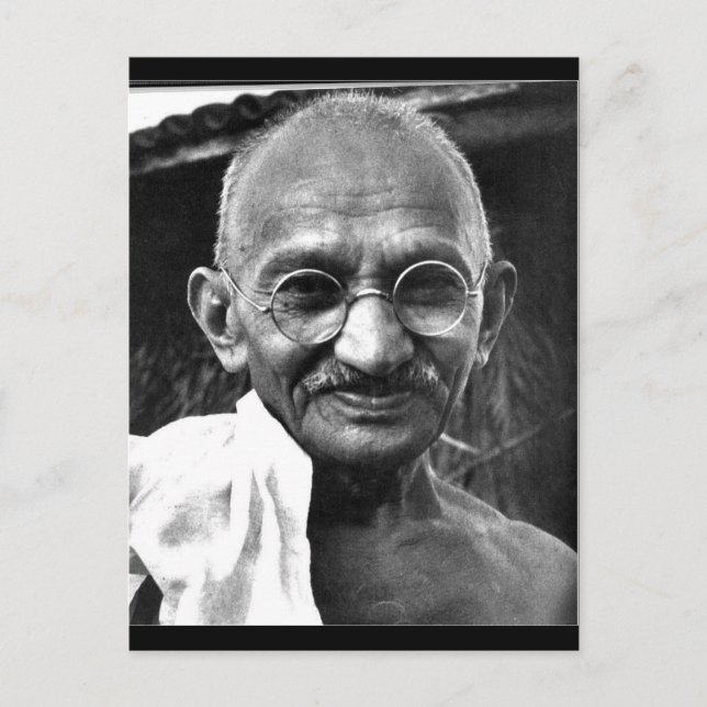 Carte Postale MKGandhi (Devant)