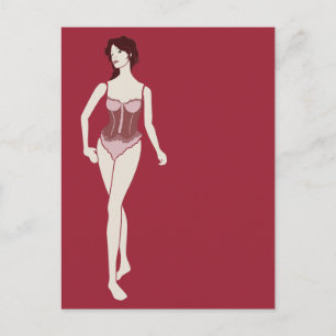 Carte Postale m'lady mannequin