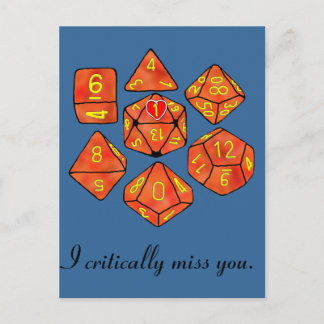 Carte Postale Mlle critique