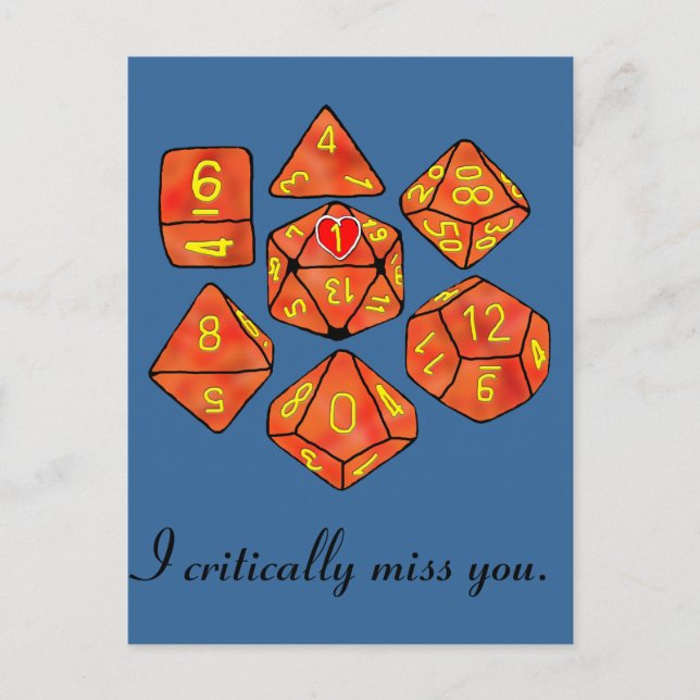 Carte Postale Mlle critique (Devant)