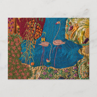 Carte Postale Mme Flam et M. Mingo