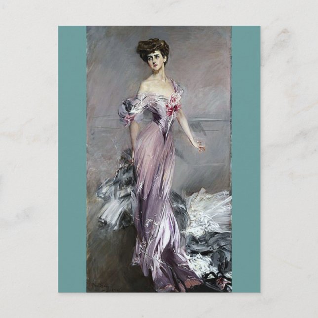 Carte Postale Mme Howard Johnston - Boldini (Devant)