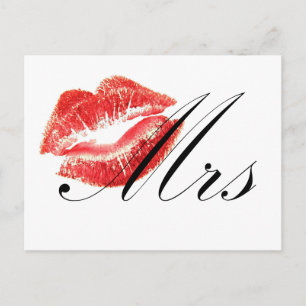 Carte Postale Mme Lips