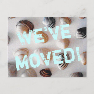 Carte postale mobile de thème de plage avec des