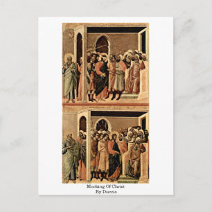 Carte Postale Mocage Du Christ Par Duccio
