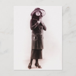 Carte Postale Mode des années 1920