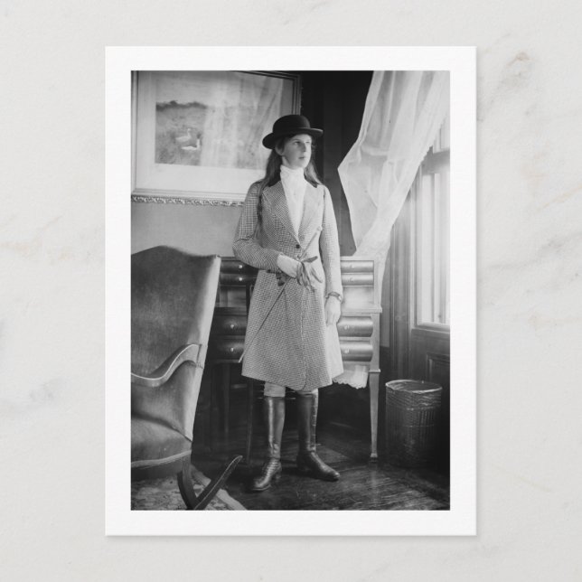 Carte Postale Mode équestre, 1915 (Devant)