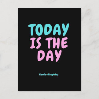 Carte Postale Mode expressive de typographie