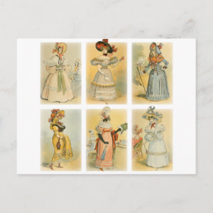 Carte Postale Mode Paris vintage (1)